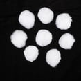 thumbnail image 3 of 8Pcs DIY Faux Ball with Tiny Loop Pompom for Knitting Hats Shoes, White, 3 of 8