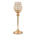 thumbnail image 1 of Candelabros de cristal decorativos Candelabros de pilar Candelabros para de Adornos de decoración navideña 34cm, 1 of 8