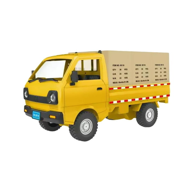 Camión de juguete Hugo 1/6 Coche de inercia Amarillo