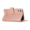 thumbnail image 3 of Allytechgroup Wallet Case for Apple iPhone XS Max with Crossbody Strap Hand Wrist, Makeup Mirror Cards Slots Cash Pocket RFID Blocking Flip Stand Slim Case Cover for iPhone XS Max, Rosegold, 3 of 6