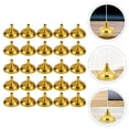 thumbnail image 2 of FRCOLOR mini flag holder Golden Plastic Mini Flag Holder for Desk and Table Use Perfect for Small Flags Display 50 pcs,2.17"X2.17"X1.38", 2 of 4