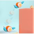 thumbnail image 2 of Juguete de caracol con correa para niños Juguete de cuerda para niños pequeños con luz y música (naranja azul) kaili Sencillez, 2 of 4
