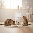 thumbnail image 5 of SHOUFTW 6L Automatic Pet Feeder - Programmable Timed Dry Food Dispenser, Smart Automatic Pet Feeder with APP Control, Voice Recorder & Portion Control, White, 5 of 5