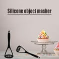 thumbnail image 3 of Multifunctional Silicone Potato Press Integrated Masher, Baby Food Press, Fruit Juicer - All-In-One Kitchen Tool For Mashed Potatoes, Baby Food, And Juices, Food-Grade Liquid, 3 of 6