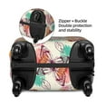 thumbnail image 4 of Daiia Butterflies and Roses Luggage Cover, Thickened Washable Travel Luggage Covers, Elastic Unique Baggage Covers for 18-20 inch Luggage-X-Large, 4 of 9