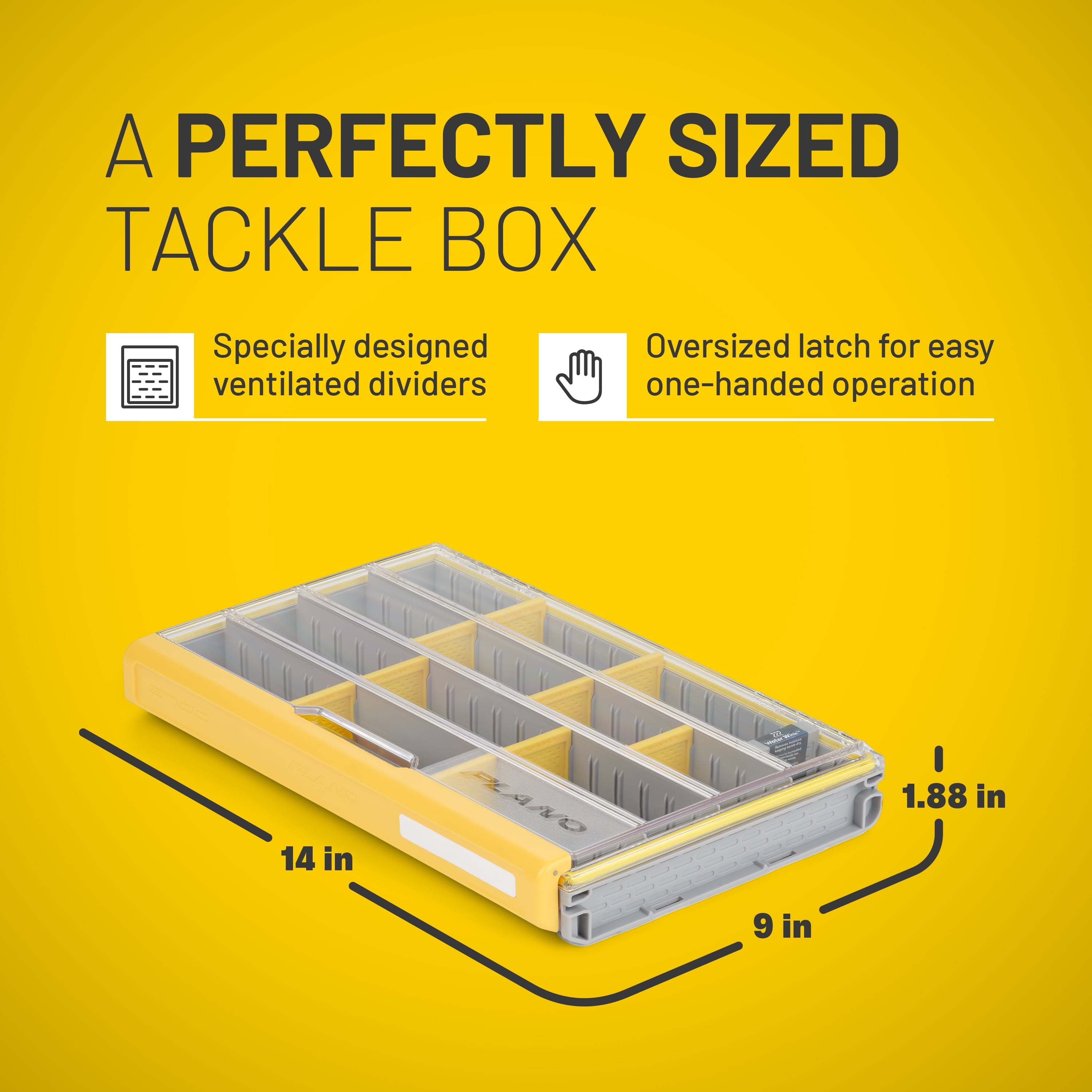 Plano EDGE 3700 Premium Standard Tackle Utility Box