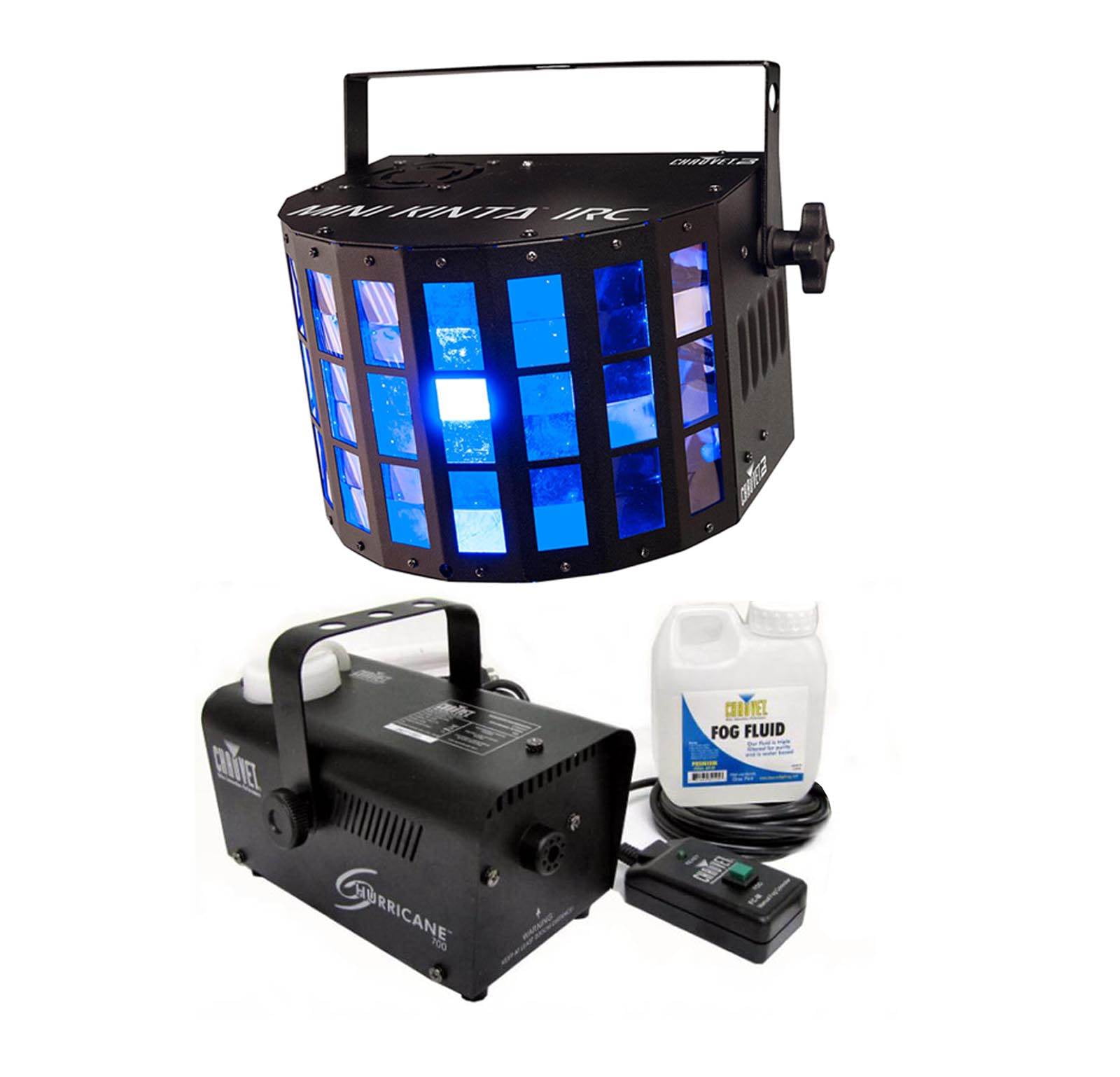 Chauvet Dj Mini Kinta Irc 3w Led Rgb Dmx Light Effect H700 Fog Smoke Machine Walmart Com