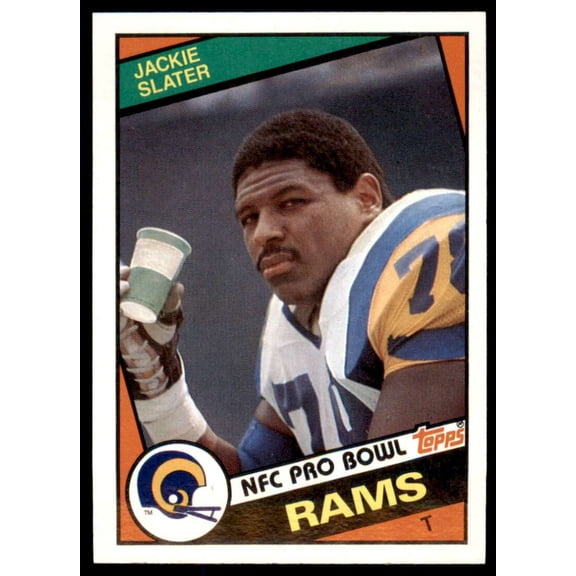 Jackie Slater Rookie Card 1984 Topps #286