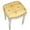 Yellow, variant on 123 Creations C695WFS Butterfly-Yellow Fabric Upholstered Stool
