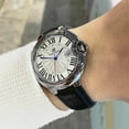 thumbnail image 4 of Pablo Raez Top Brand New Reloj Mujer Classic Blue Design Men Women Couple Watches Luxury Leather Quartz Lover Wristwatch, 4 of 5