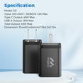 thumbnail image 4 of MIRO D2 GaN 1C1A 45W Wall Charger, 4 of 6