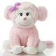 thumbnail image 1 of Mono de Peluche HollyHOME Rosa 30 cm Juguete Suave de Peluche, 1 of 9
