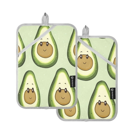 

Vzayy Kitchen Pot Holders Sets Heat Resistants for Cooking Baking Avocado