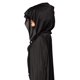 thumbnail image 3 of Rubie's Hooded Cape 3/4 Length Costume, (Black) One Size, Disfraces Para Adulto Hombre, Negro (Black), Talla &Uacute;nica Rubie's NA, 3 of 3