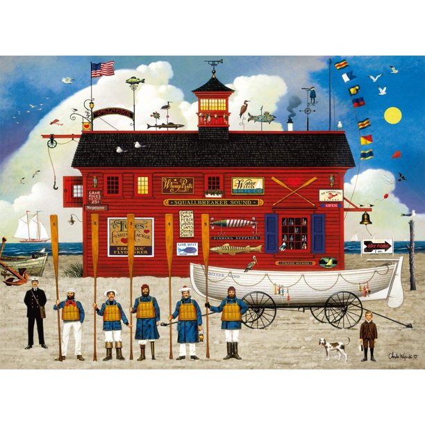Charles Wysocki The Sea Buglers 500 Piece Jigsaw Puzzle