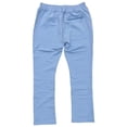 thumbnail image 2 of Homme + Femme Men's Trademark Track Jogger Pants (Large, Sky Blue), 2 of 2