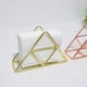 thumbnail image 4 of Juego de 2 Servilleteros de Mesa, Servilleteros de Papel Triangulares, Servilleteros de Mesa de Acero Inoxidable, Servilleteros de Mesa, Servilleteros de Papel de Metal, para Cocina o Mesa de Comedor Rojo Verde, 4 of 5