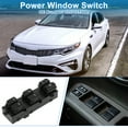 thumbnail image 2 of Interruptor de ventana eléctrica Unique Bargains No.935702T500 para el lado del conductor delantero izquierdo para Kia Optima 2014-2015 Negro, 2 of 7