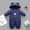 Navy, variant on Zecgelong Thick Snowsuit Toddler Jacket Girls Coat Jumpsuit Outdoor Boys Warm Windproof Baby Hooded Romper Kids Boys Coat&jacket