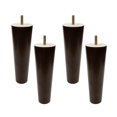 thumbnail image 1 of Geesatis Paquete De 4 Patas De Muebles De Madera De 18 Cm / 7 Pulgadas Reemplazo De Patas De Cocina De Gabinete Resistentes Decorativas Para Sofás De Mediados De Siglo Con Perno De Suspensión M8 Y Tor, 1 of 5