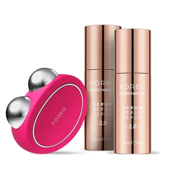 Set de herramientas para el cuidado de la piel FOREO Age Defying Bear con sérum