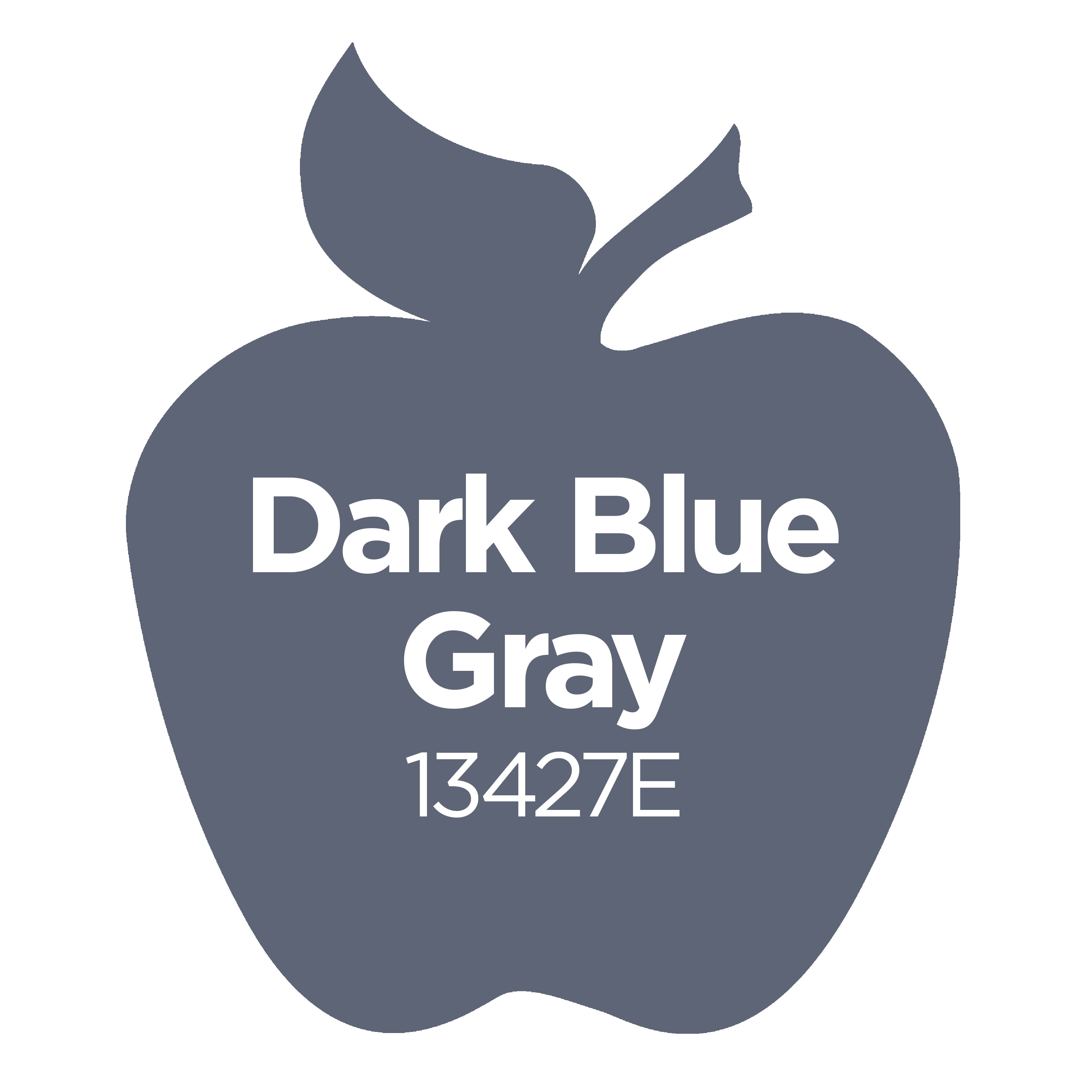(6 pack) Apple Barrel Acrylic Craft Paint, Matte Finish, Dark Blue Gray, 2 fl oz