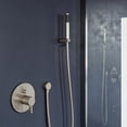 thumbnail image 3 of Eviva Splash Shower and Tub Faucet Set in Brushed Nickel Finish, 3 of 5