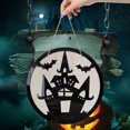 thumbnail image 4 of ZHAOCHENG puerta de adornos de Halloween decoración de puerta colgante, 4 of 5