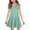 Mint Green, variant on Girls Summer Sleeveless Dress Kid Princess Flower Beach Sundress for Girls Size 7-8