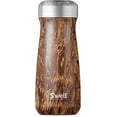 thumbnail image 1 of Botella Térmica de Acero Inoxidable, Modelo Traveler | Mantiene Bebidas Frías y Calientes por Horas | Color Madera, Capacidad 470 mililitros, 1 of 5