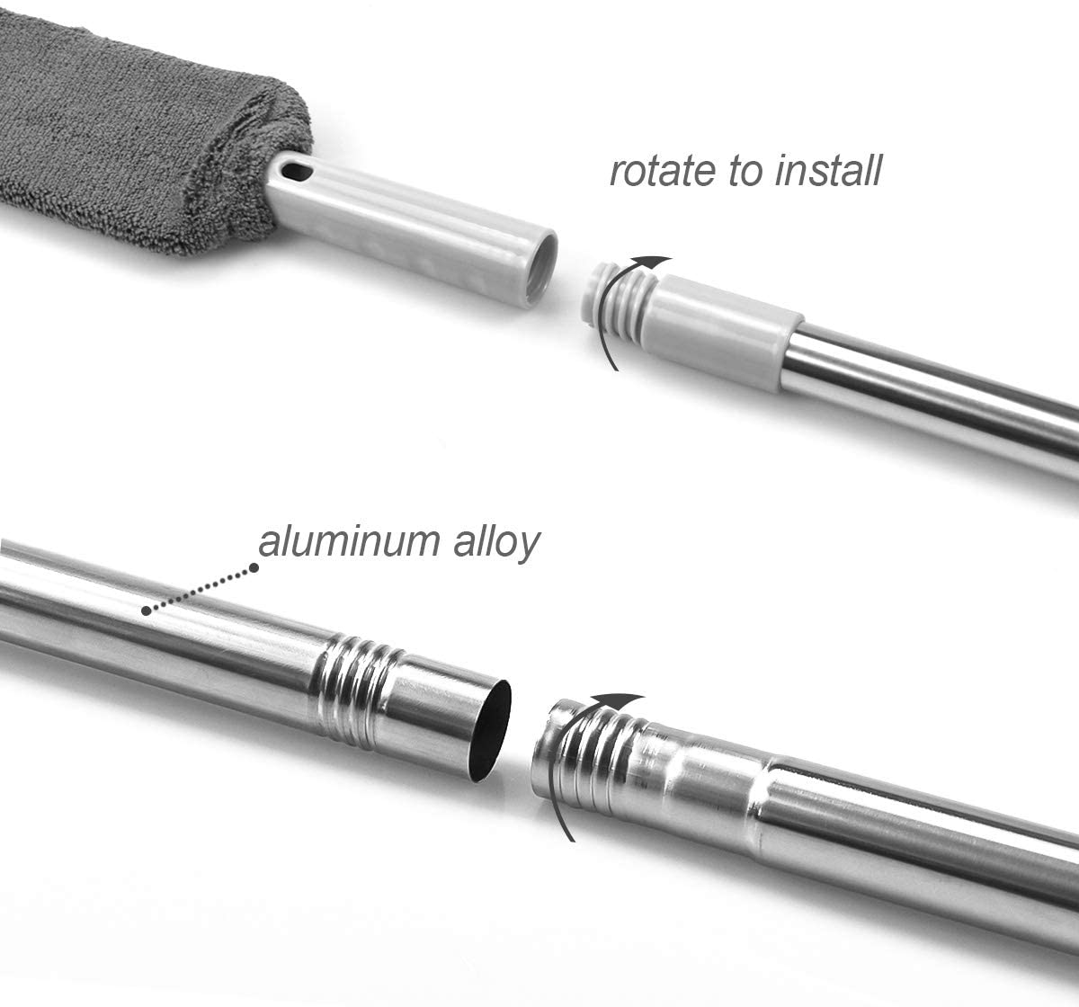 Gap Dust Cleaner Under Refrigerator Cleaning Tool Washable Telescopic