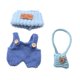 thumbnail image 4 of Ropa para muñecas de niña, llavero, accesorio de ropa, accesorios adorables para muñecas, traje ropa para muñecas hecho a mano para muñecas de 6,69 estilo O, 4 of 7