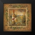 thumbnail image 2 of Vollherbst-Lane, Elaine 12x12 Black Modern Framed Museum Art Print Titled - Villa Tuscan I, 2 of 5