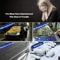 thumbnail image 6 of 6-Layers PEVA New Material Truck Full Padded Car Cover Waterproof All Weather Weatherproof UV Sun Protection Snow Dust Storm Resistant Outdoor Exterior Custom Form-Fit Straps 198"-220" Black, 6 of 14