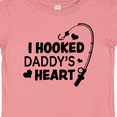 thumbnail image 4 of Inktastic I Hooked Daddy's Heart with Fishing Rod Boys or Girls Baby T-Shirt, 4 of 5