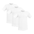 thumbnail image 1 of Playera Hanes Red Label para Hombre, 3 Piezas Blanco Talla CH, 1 of 4