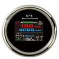 thumbnail image 1 of 10 In 1 Multi-functional GPS meter Digital meter With Tachometer Water Temperature Gau Oil Press Fuel Level 9-32V, 1 of 7