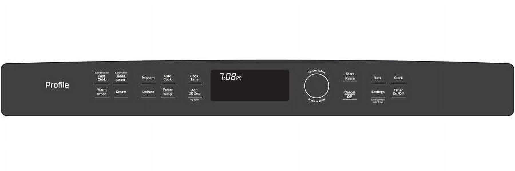 GE Profile PWB7030SLSS - Microwave oven with convection - built-in - 1.7 cu. ft - 975 W - stainless steel