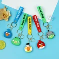 thumbnail image 4 of Llavero con forma de figura de dibujos animados de Angry Birds, llavero creativo personalizado de Anime para coche, colgante, regalo de joyería, 4 of 5