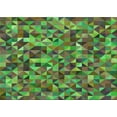 thumbnail image 1 of Ahgly Company Indoor Rectangle Patterned Pea Green Area Rugs, 3' x 5', 1 of 6