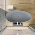 thumbnail image 4 of ALFI brand ABCO72TUB 72" Solid Concrete Tear Drop Freestanding Bathtub, 4 of 9