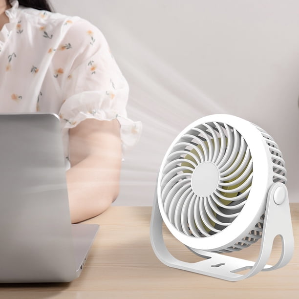 RKSTN portable fan Mini Fan Outdoor Portable Desktop Fan With Night Light High Wind Silent Charging Small Fan