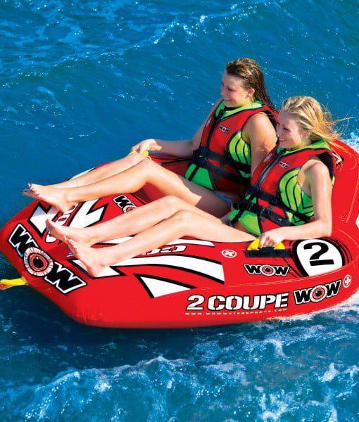 WOW World of Watersports Coupe Cockpit Towable Tube Front and Back Tow Points 