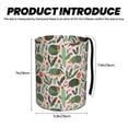 thumbnail image 3 of Honeii Armadillo Print Waterproof Car Trash Can,Waterproof Portable Collapsible Trash Can,Garbage Container fits Most Cars,SUVs,and Trucks, 3 of 7