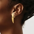 thumbnail image 3 of Auriga Fine Jewelry 14K Yellow Gold Drop Earrings for Women (L- 1.42 inch, W- 0.3 inch), 3 of 6