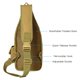 thumbnail image 3 of TFixol Mochila de hombro para exteriores de 7 L, bandolera compacta para senderismo al aire libre, 3 of 8
