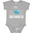thumbnail image 3 of Inktastic San Diego California Whale Boys or Girls Baby Bodysuit, 3 of 5