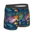 thumbnail image 2 of KLL Undersea Animals Men's Cotton Boxer Briefs Underwear-XX-Large, 2 of 8