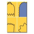 thumbnail image 1 of Cuadro Canva Listo Para Colgar Tipo Galería Simpsons 50X75 cm, 1 of 4