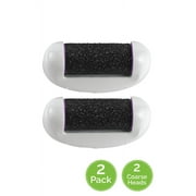 Spa Sciences VIVA Replacement, Coarse Foot Smoothing Treatment Heads, 2 Count